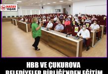 HBB VE ÇUKUROVA BELEDİYELER BİRLİĞİ’NDEN EĞİTİM