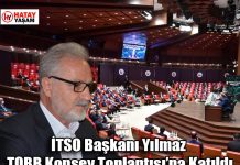 İTSO Başkanı Yılmaz TOBB Konsey Toplantısı’na Katıldı