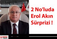 2 No’luda Erol Akın Sürprizi !