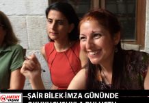 ŞAİR BİLEK İMZA GÜNÜNDE OKUYUCUSUYLA BULUŞTU