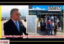 Sabahattin Uygun RATEM Yüksek İstişare Kuruluna Seçildi