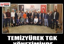TEMİZYÜREK TGK YÖNETİMİNDE