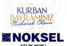 NOKSEL ÇELİK BORU’DAN KURBAN BAYRAMI KUTLAMA MESAJI
