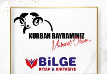 Bilge Kitap & Kırtasiye’den Kurban Bayramı Kutlama Mesajı