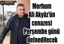 Merhum Ali Akyüz’ün cenazesi Perşembe günü defnedilecek