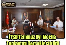 İTSO Temmuz Ayı Meclis Toplantısı Gerçekleştirildi