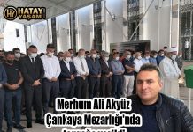 Merhum Ali Akyüz Çankaya Mezarlığı’nda toprağa verildi
