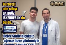 Gurbetçi aile şifayı BATIGÖZ İSKENDERUN’da buldu… Relex Smile bıçaksız ağrısız lazer yöntemiyle 1 günde gözlüğe son!