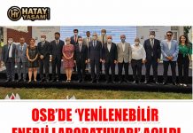 OSB’DE ‘YENİLENEBİLİR ENERJİ LABORATUVARI’ AÇILDI