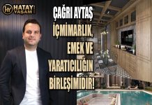ÇAĞRI AYTAŞ İÇMİMARLIK, EMEK VE YARATICILIĞIN BİRLEŞİMİDİR!