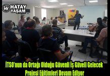 İTSO’nun da Ortağı Olduğu Güvenli İş Güveli Gelecek Projesi Eğitimleri Devam Ediyor