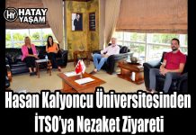 Hasan Kalyoncu Üniversitesinden İTSO’ya Nezaket Ziyareti