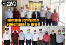Muhtarlar Derneği yeni yönetiminden ilk ziyaret