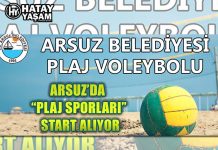 ARSUZ’DA “PLAJ SPORLARI” START ALIYOR