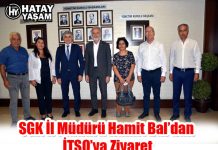 SGK İl Müdürü Hamit Bal’dan İTSO’ya Ziyaret