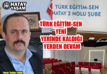 TÜRK EĞİTİM-SEN YENİ YERİNDE KALDIĞI YERDEN DEVAM