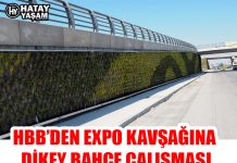 HBB’DEN EXPO KAVŞAĞINA DİKEY BAHÇE ÇALIŞMASI