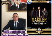 ARİAD Geleneksel Eğitime Destek Konserleri Devam Ediyor