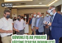 GÜVENLİ İŞ AB PROJESİ EĞİTİMİ İTSO’DA DEVAM ETTİ