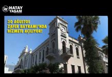 30 AĞUSTOS ZAFER BAYRAMI’NDA HİZMETE AÇILIYOR!