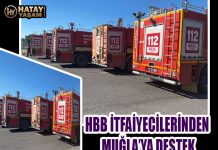 HBB İTFAİYECİLERİNDEN MUĞLA’YA DESTEK