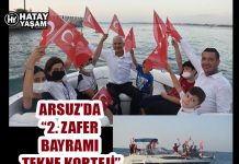 ARSUZ’DA “2. ZAFER BAYRAMI TEKNE KORTEJİ”