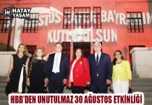 HBB’DEN UNUTULMAZ 30 AĞUSTOS ETKİNLİĞİ