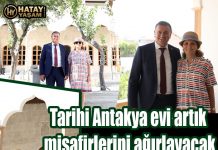 Tarihi Antakya evi artık misafirlerini ağırlayacak