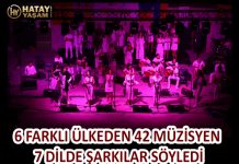 6 FARKLI ÜLKEDEN 42 MÜZİSYEN 7 DİLDE ŞARKILAR SÖYLEDİ