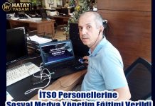 İTSO Personellerine Sosyal Medya Yönetim Eğitimi Verildi