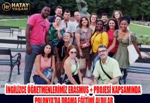 İNGİLİZCE ÖĞRETMENLERİMİZ ERASMUS + PROJESİ KAPSAMINDA POLONYA’DA DRAMA EĞİTİMİ ALDILAR