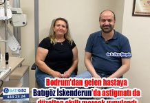 Bodrum’dan gelen hastaya Batıgöz İskenderun’da astigmatı da düzelten akıllı mercek uygulandı