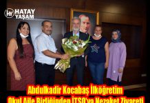 Abdulkadir Kocabaş İlköğretim Okul Aile Birliğinden İTSO’ya Nezaket Ziyareti