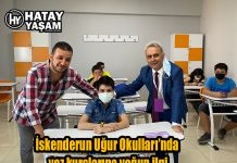 İskenderun Uğur Okulları’nda yaz kurslarına yoğun ilgi