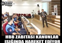 HBB ZABITASI KANUNLAR IŞIĞINDA HAREKET EDİYOR