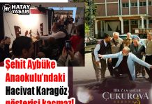 Şehit Aybüke Anaokulu’ndaki Hacivat Karagöz gösterisi kaçmaz!