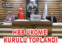 HBB UKOME KURULU TOPLANDI