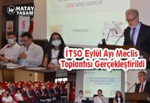 İTSO Eylül Ayı Meclis Toplantısı Gerçekleştirildi
