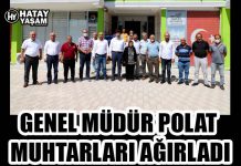GENEL MÜDÜR POLAT MUHTARLARI AĞIRLADI