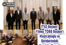 İTSO Başkan’ı Yılmaz TOBB Başkan’ı Hisarcıklıoğlu ve Beraberindeki Heyet ile Mısır da