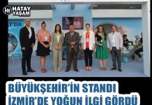 BÜYÜKŞEHİR’İN STANDI İZMİR’DE YOĞUN İLGİ GÖRDÜ