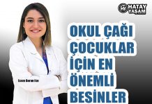 OKUL ÇAĞI ÇOCUKLAR İÇİN EN ÖNEMLİ BESİNLER