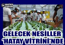 GELECEK NESİLLER ‘HATAY VİTRİNİ’NDE