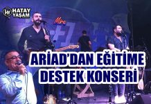ARİAD’DAN EĞİTİME DESTEK KONSERİ