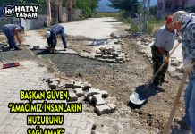 BAŞKAN GÜVEN, “AMACIMIZ İNSANLARIN HUZURUNU SAĞLAMAK”