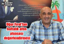 Uğur Fırat’tan haftalık altın piyasası değerlendirmesi