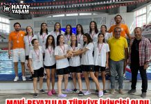 MAVİ-BEYAZLILAR TÜRKİYE İKİNCİSİ OLDU