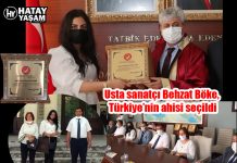 Usta sanatçı Behzat Böke, Türkiye’nin ahisi seçildi