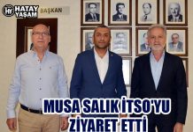 MUSA SALIK İTSO’YU ZİYARET ETTİ