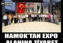 HAMOK’TAN EXPO ALANINA ZİYARET